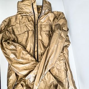 Calvin Klein Mens Jacket Gold Color Size XL